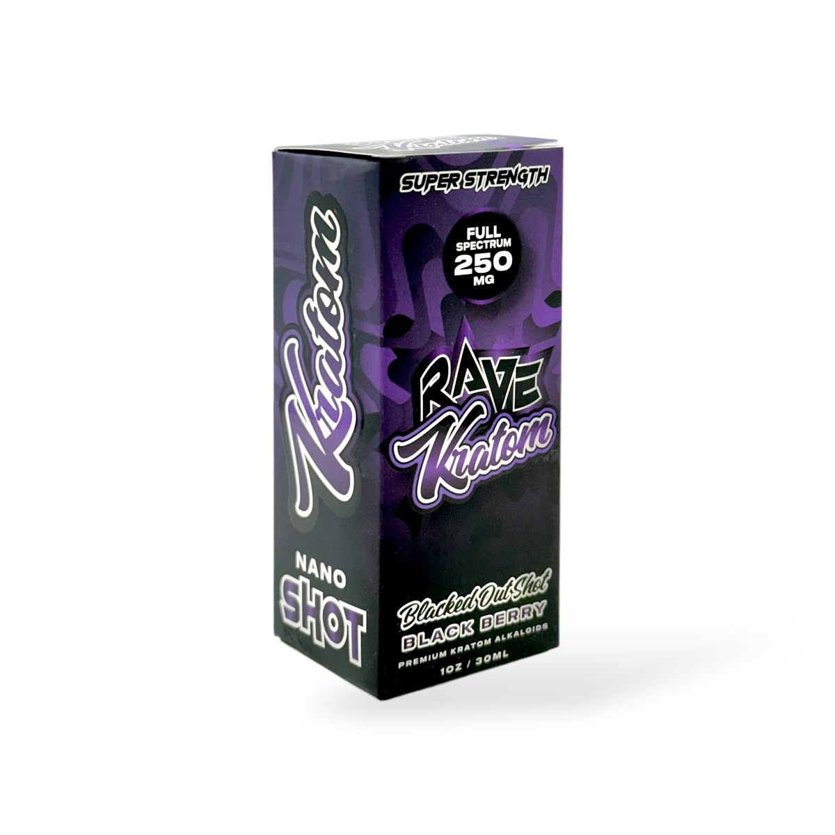 Rave 30mL Shot Blacked Out Shot (Black Berry) (12ct)